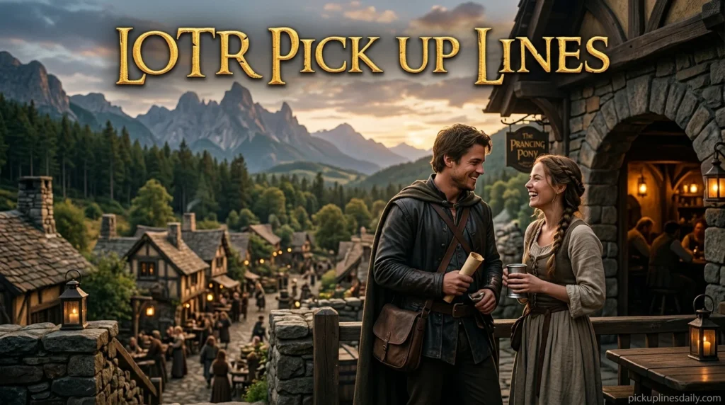 lotr pick up lines