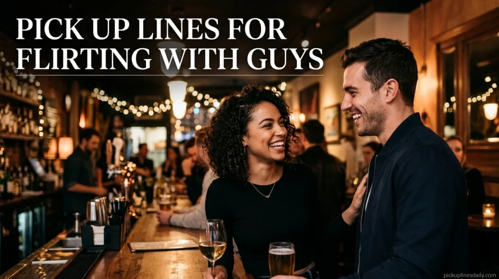 Pick Up Lines For Flirting With Guys